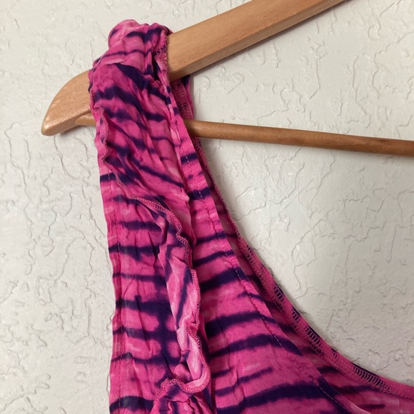 VICTORIA'S SECRET PINK BEACH
SEXY TIE DYE SWIMSUIT BIKINI
DRESS COVERUP (M) - Picture 6 of 8